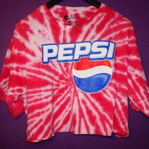 Crop Top Pepsi Graphic T-shirt